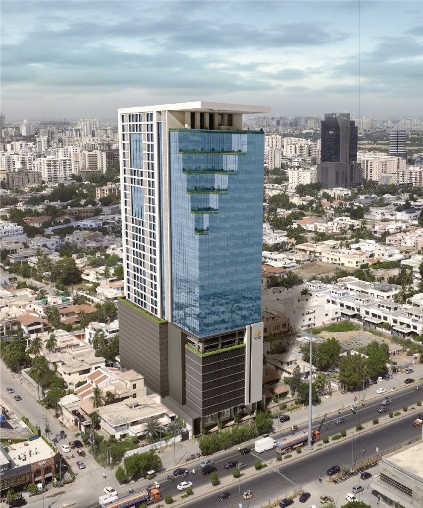 Country Infinity Tower in Karachi